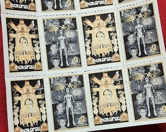 Fritz lang's Metropolis Stamp Sheets x 16 pcs