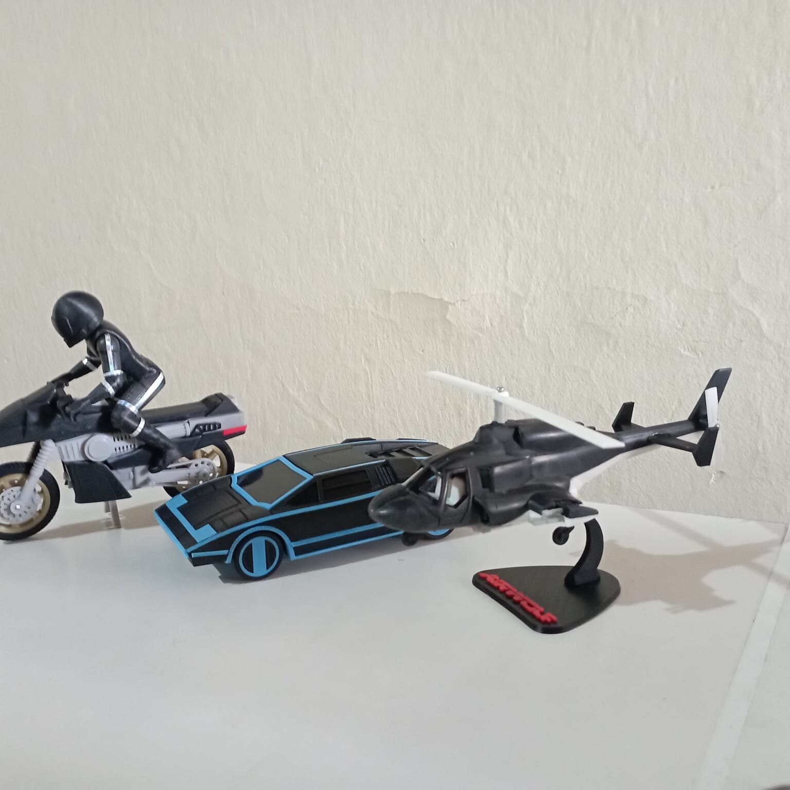 80's Vehicles Set Collection, Automan 7.5', Street Hawk 7' and Airwolf ...
