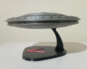 V Visitors' Mothership Rush Paint Effect + Base 8' inches 3D Print Model
