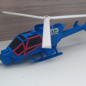 Blue Thunder Helicopter - Etsy