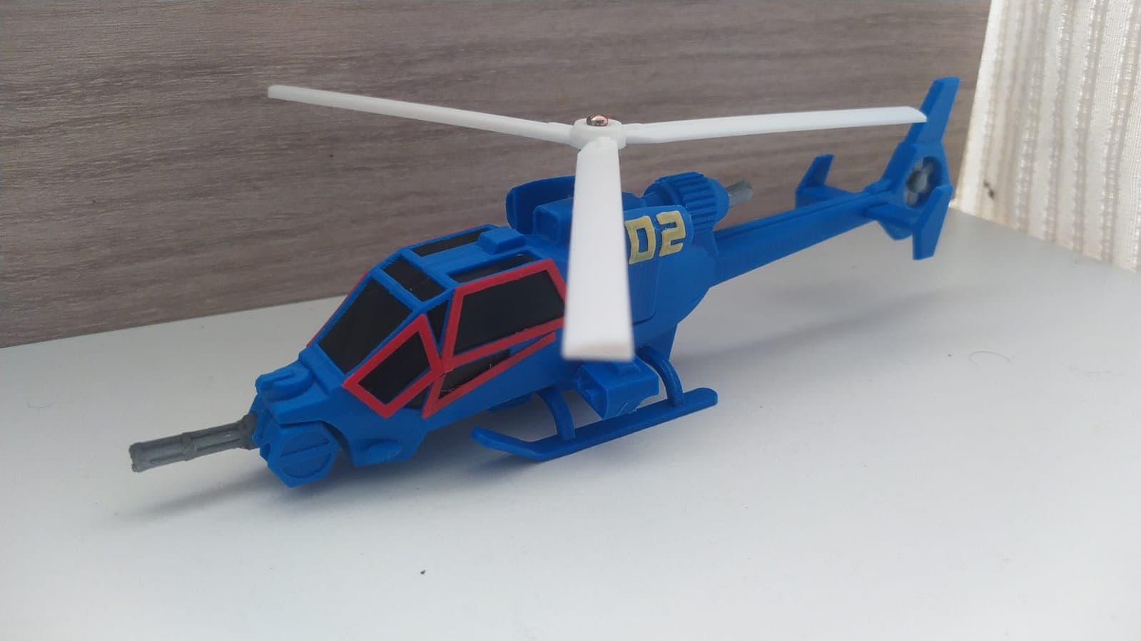 Blue Thunder 8' Inches 3D Print Model - Etsy