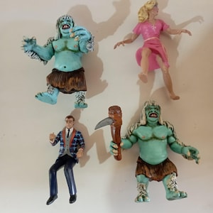 H.G.ウェルズのジョージ、ウィーナ、モーロック2匹 タイムマシン用 1/18スケール