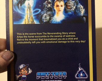 ネバーエンディング ストーリー 3.75 インチ セット x 4 個のおもちゃ