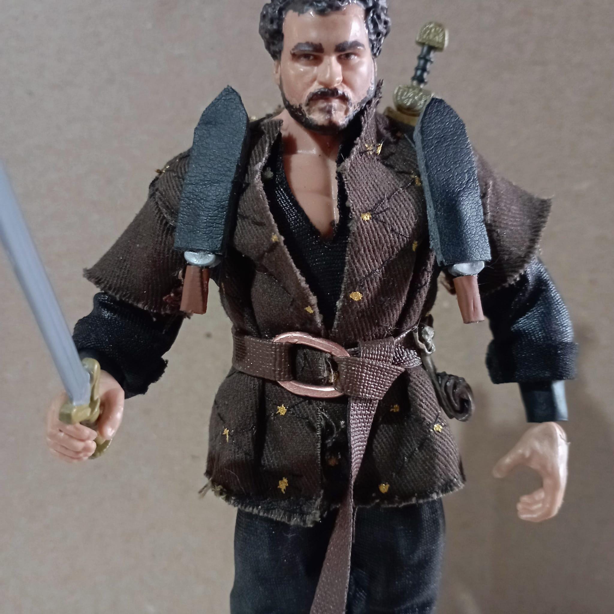Robin of Sherwood Nasir + Little John 7' Action Figure +