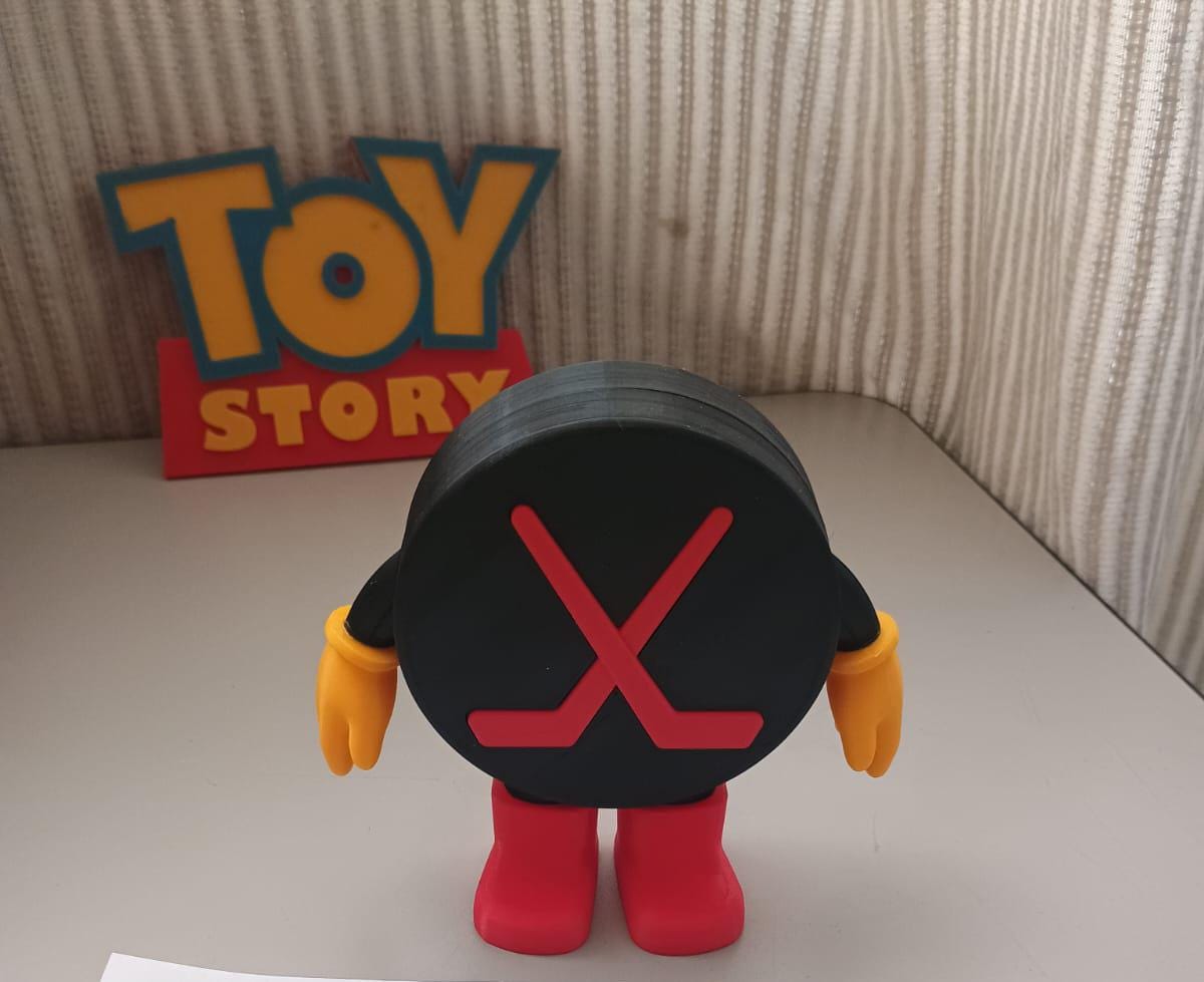 Toy story hockey puck - Etsy 日本
