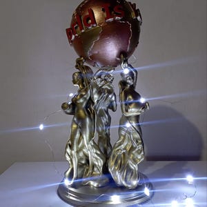 The World Is Yours Scarface statue 3D printed model 12 inches tall