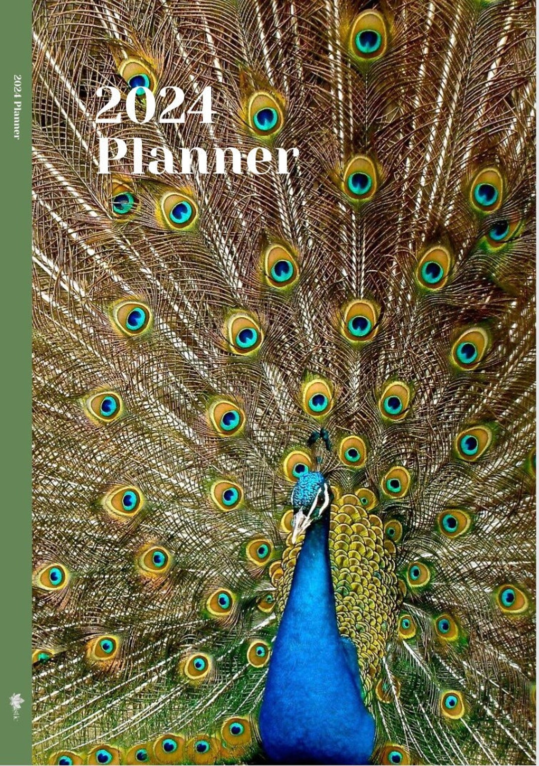 Peacock 2024 Planner Etsy
