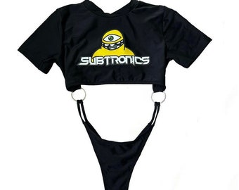 Subtronics Inspired Bodysuit (rave bodysuit, subtronics shirt, rave outfit, rave accessories, subtronics outfit, subtronics cyclops)