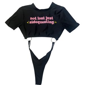 Sidequesting Rave Bodysuit (rave Bodysuit, Sidequest, Rave Outfit, Edm ...