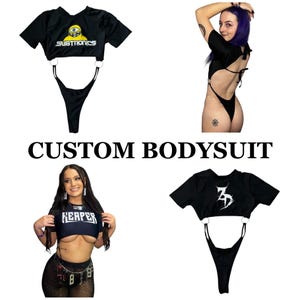 Custom Edm Dj Bodysuit (rave bodysuit, custom rave bodysuit, rave outfit, personalized rave bodysuit, rave accessories, rave wear, edm)