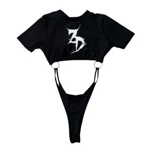 Zeds Dead Inspired Bodysuit (rave bodysuit, rave outfit, festival outfit, rave accessories, zeds dead swimsuit, zeds dead outfit)