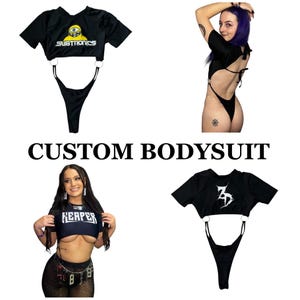 Custom Edm Dj Bodysuit (Rave Bodysuit, Rave Bodysuit nach Maß, Rave Outfit, personalisierter Rave Bodysuit, Rave Accessoires, Rave Wear, edm) Bild 2