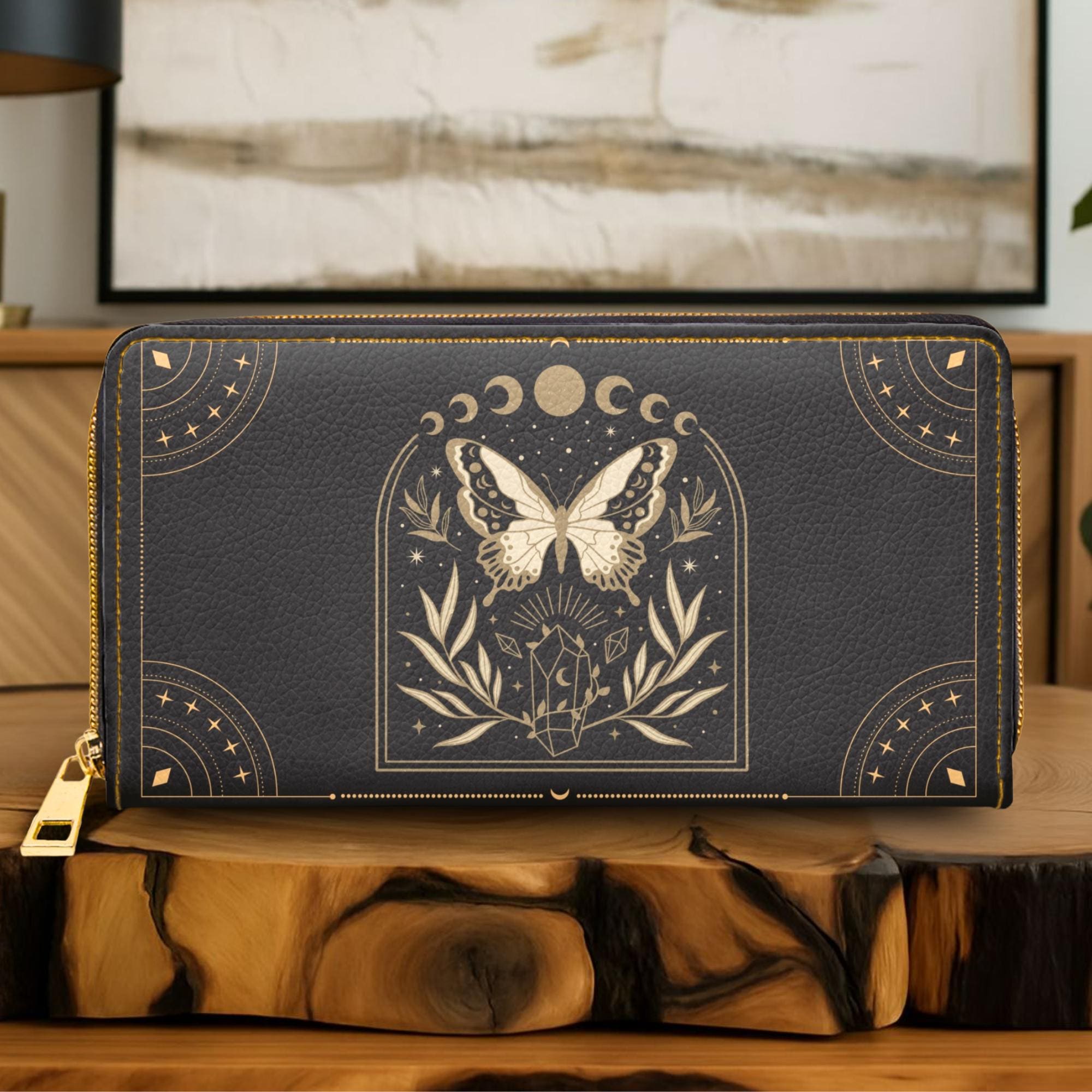Whimsy Wallet Dark Cottagecore Witchy Whimsigoth Aesthetic Wallet for Women ...