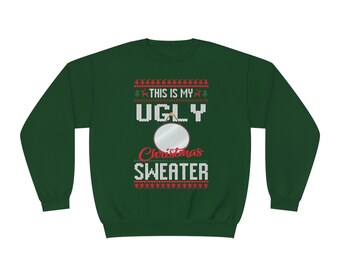 Ugly Christmas Sweater Mirror Design