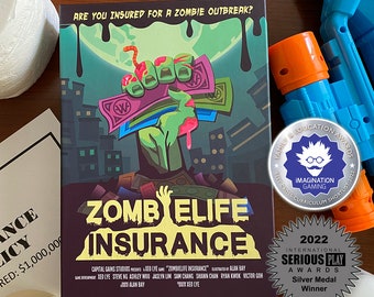Zombielife Insurance board game