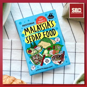 ¿Qué dices? El juego de cartas de comida Sedap de Malasia
