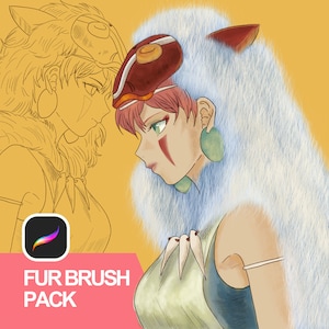 Procreate Realistic Fur Brushes