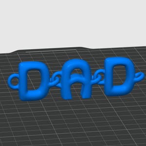 Llaveros con nombre familiar imprimibles en 3D, regalo de descarga digital para papá, mamá, esposo y más