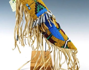 Fourreau En Cuir Véritable - Étui à couteau en cuir crazy horse grand