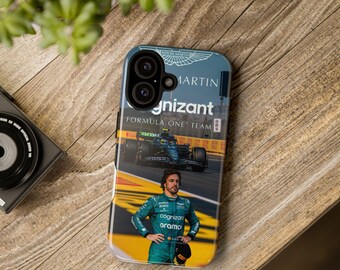 Fernando Alonso Phone Case, Aston Martin Phone Case, Formula One Phone Case, Aston Martin Racing Team, Sport Phone Case