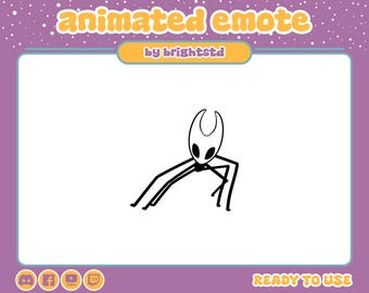 Animated emote | hornet hollow emote | silksong emote | hollow knight silksong | stream | funny emote | meme emote