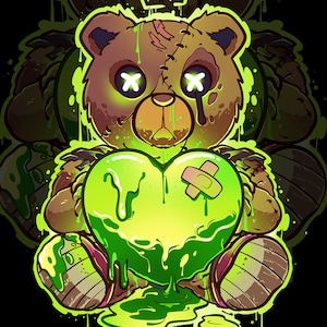 Teddy bear png | love bear png | png design | hiphop | digital illustration | png design for tshirt | bear illustration | instant download