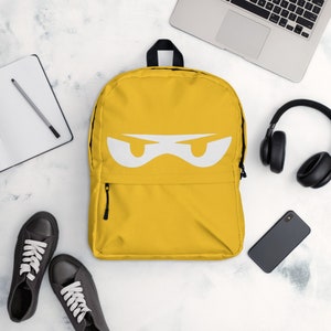 Entfessle den inneren Ninja mit unserem Stealthy Ninja Eyes Rucksack - erhältlich in 12 Farben