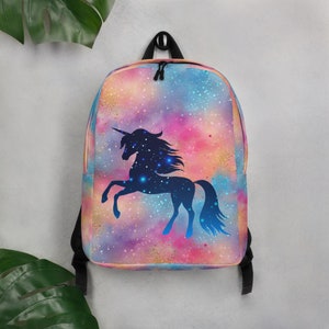 Jornadas Encantadas: Mochila Infantil Unicórnio Vibrante para Aventuras Excêntricas!