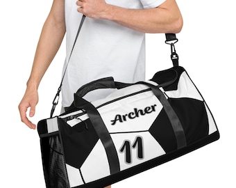 Personalisierte Fußball Sporttasche: Personalisierte Tasche für deine Sportbekleidung!