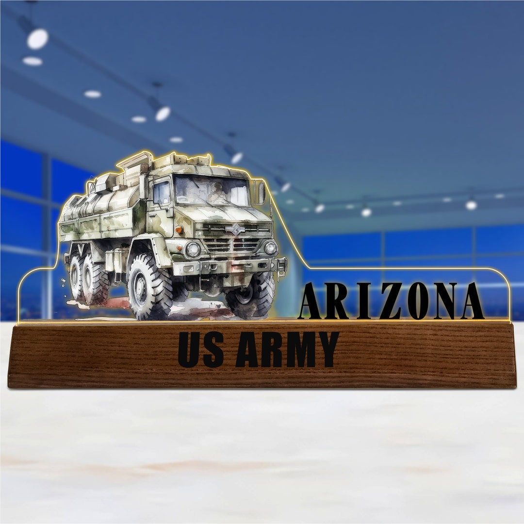 Custom US Army Office Name Plate Army Military Desk Etsy