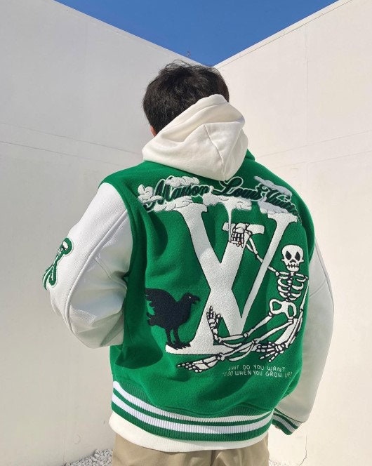 Green Varsity Jacket – Spicetag
