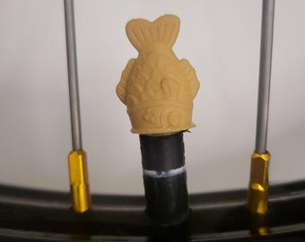 Taiyaki Ventilkappen - Auto- und Fahrradzubehör (4er-Set)