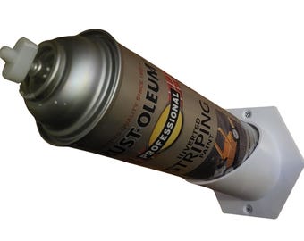 Organizador y soporte para pintura en aerosol (paquete de 2 con hardware incluido)