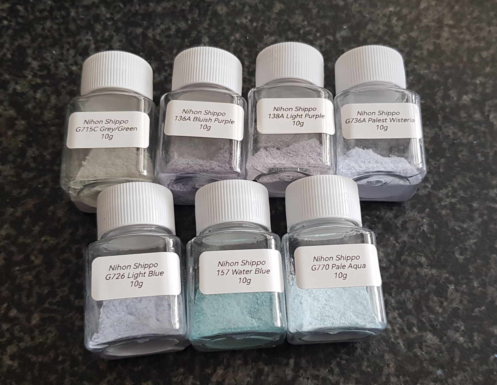 Nihon Shippo japanese Vitreous Leaded Transparent Enamel Powders Etsy