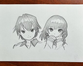 How to Draw Manga Hair, 2 Different Ways