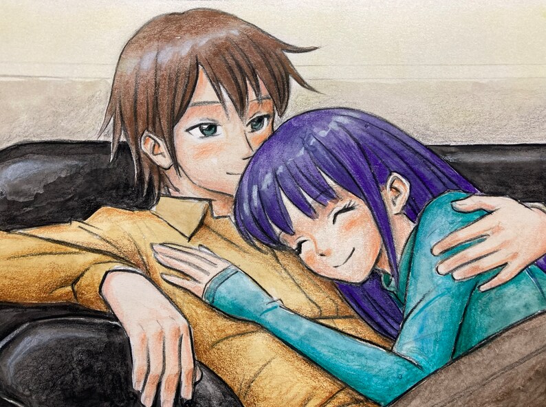 Cuddling Couple image 2