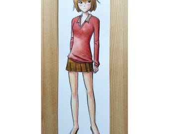 Miki from Miki Falls: Preparatory Art