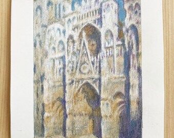 Study of Monet: Rouen Cathedral
