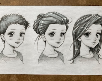 3 Different Hairstyles