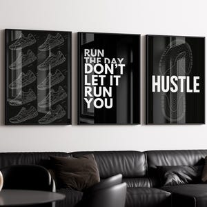 Motivational Wall Art | KAWS Poster, Hypebeast Decor, Masculine Wall Art | Modern Motivational Poster for Office, Bedroom, Home Decor