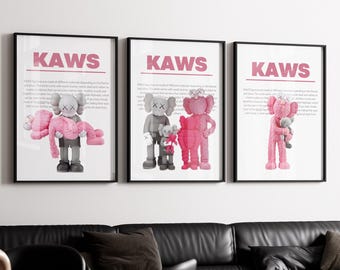 Hypebeast Decor|Modern Minimalist Figure,New Home Gift Ideas, Streetwear Art, Urban Toy Poster KPS3