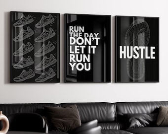 Motivational Wall Art | KAWS Poster, Hypebeast Decor, Masculine Wall Art | Modern Motivational Poster for Office, Bedroom, Home Decor MPSO3