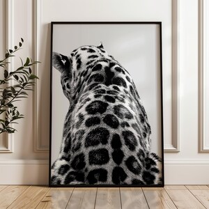 3 Piece Cheetah Wall Art | Cheetah Poster | Dopamine Decor | Black and White Luxury Fashion Poster | Hypebeast Decor, 8 Ball Print CPS1 image 8
