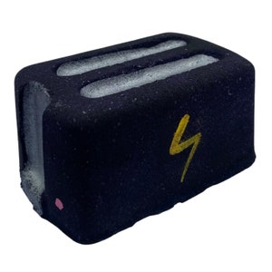 My Last Bath Bomb Toaster Bath Bomb Fizzer Bathbomb Fizzer Gift Kids Boys Girls Handmade in the UK Gift Vegan Present Idea Dark Humour UK