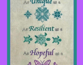 To Be PDF Cross Stitch Pattern