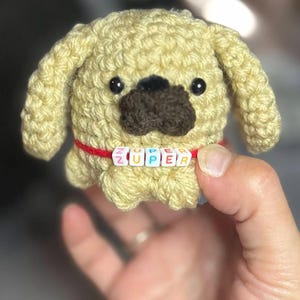 Filhote de cachorro com costura baixa - SOMENTE PADRÃO