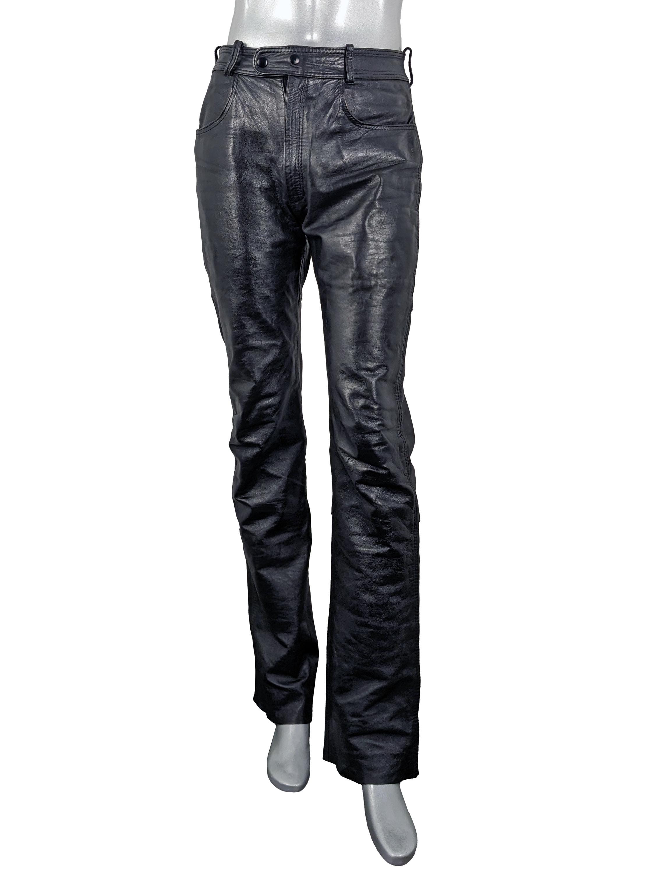 Vintage 80s Lewis Leathers Motorcycle Pants: British Biker