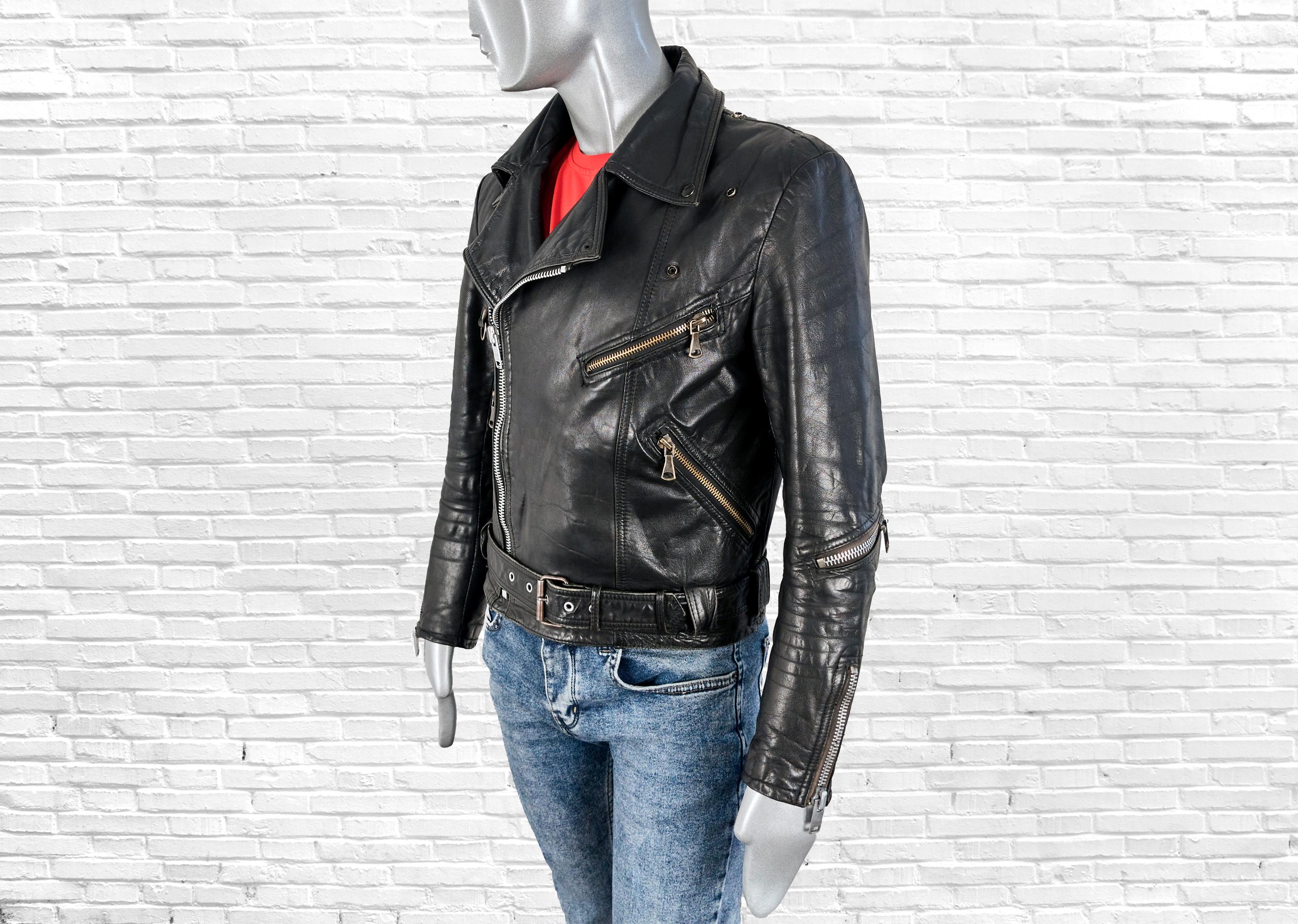 80s vintage TT lethers uk 英国製ライダースジャケット Rare Vintage 70s TT Leathers Essex Distressed Leather