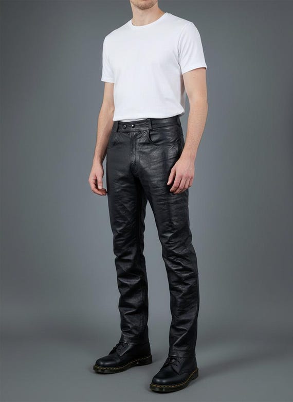 Vintage 80s Lewis Leathers Motorcycle Pants: British Biker