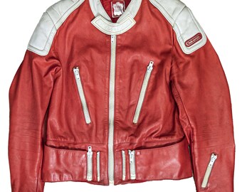Hein Gericke レザー　ライダース　デカジップ　zip 赤　白　革 il_340x270.6131140477_rh0d.jpg